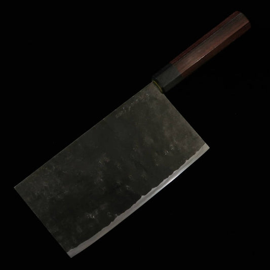 TAKEDA Forja a mano de Bitchu, cuchillo chino (pequeño), acero Hitachi hoja azul super (190~210mm)