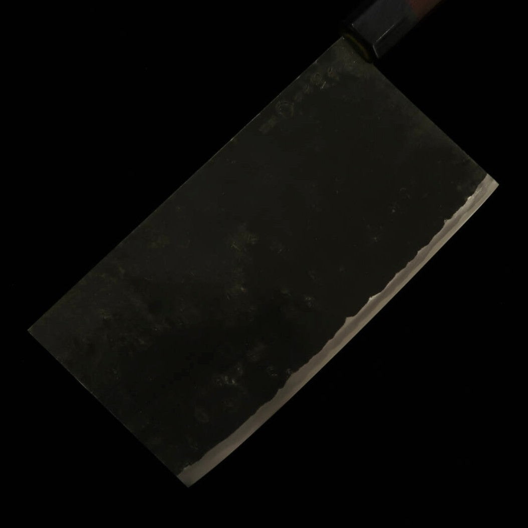 TAKEDA Forja a mano de Bitchu, cuchillo chino (pequeño), acero Hitachi hoja azul super (190~210mm)