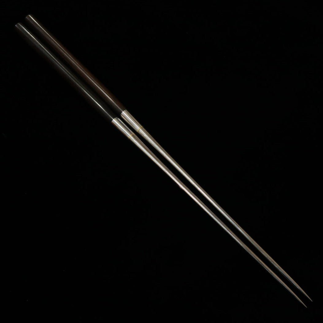 Baguettes de dressage - Titane, manche en ébène (180 mm)