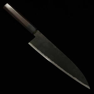 TAKEDA Couteau forgé à la main Bitchu Sasano (Moyen) Acier Hitachi Aogami Super (210 mm)