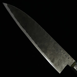 TAKEDA Couteau forgé à la main Bitchu Sasano (Moyen) Acier Hitachi Aogami Super (210 mm)