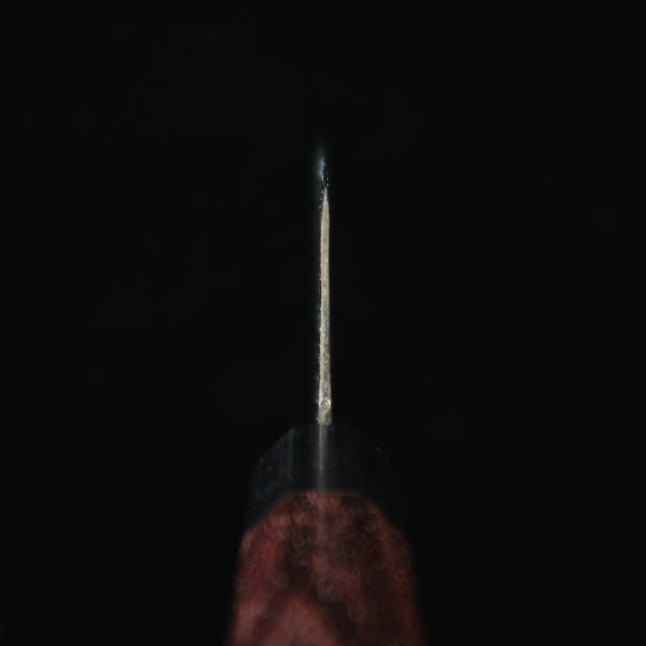TAKEDA Couteau forgé à la main Bitchu Sasano (Moyen) Acier Hitachi Aogami Super (210 mm)