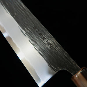 SUISIN por Kenji Togashi Forjado negro Aço branco nº2 Nakiri Cabo octogonal de magnólia (165mm)