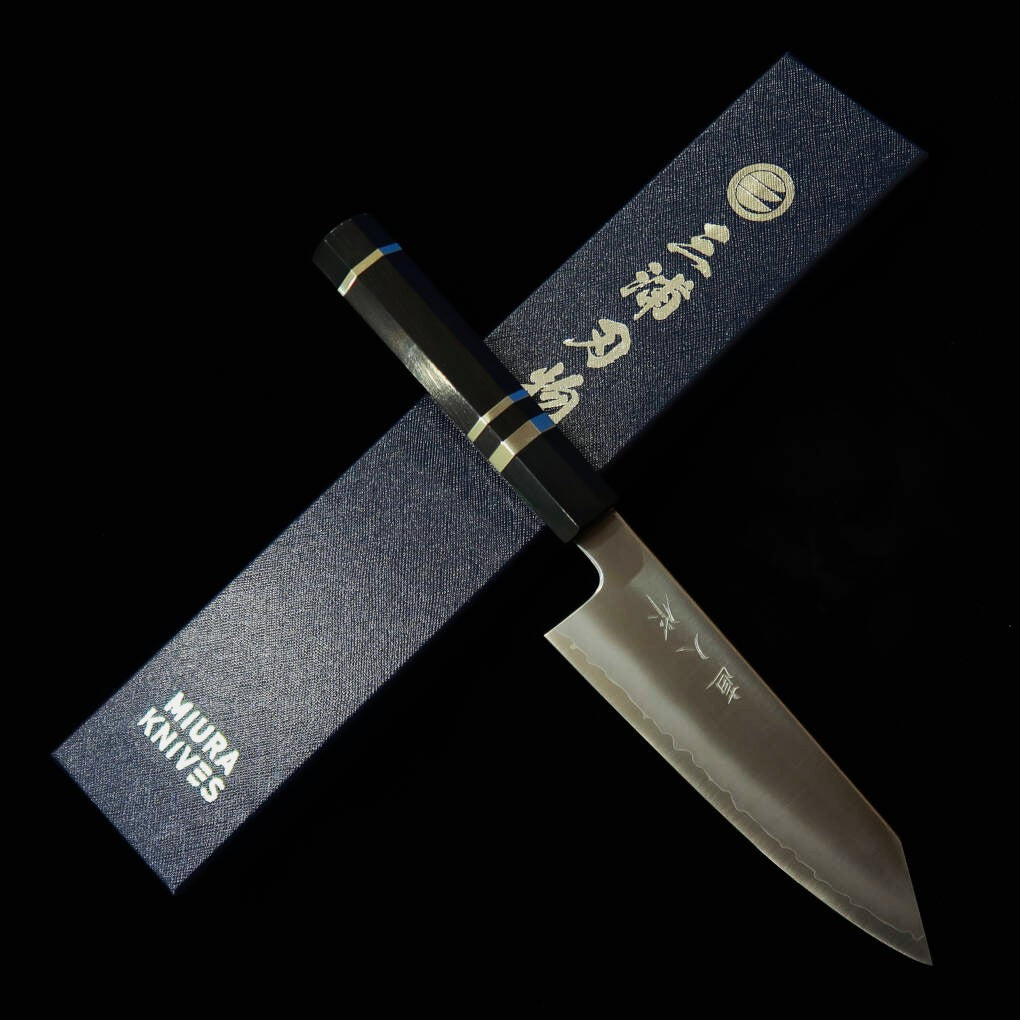 直人 Naohito 文化 コバルトスペシャル 黒檀銀巻柄（180mm）