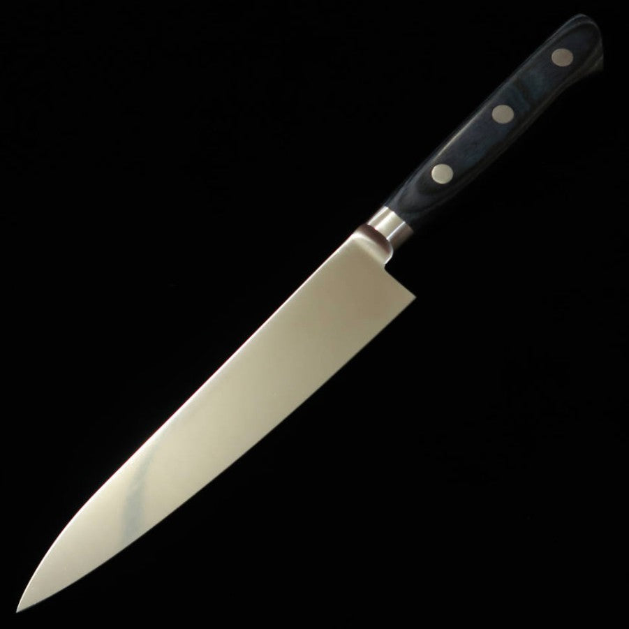 Miura Petty AUS8 manche en bois composite bleu (120/150 mm)