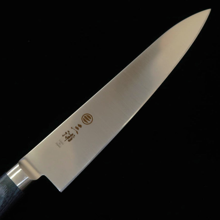Miura Petty AUS8 manche en bois composite bleu (120/150 mm)