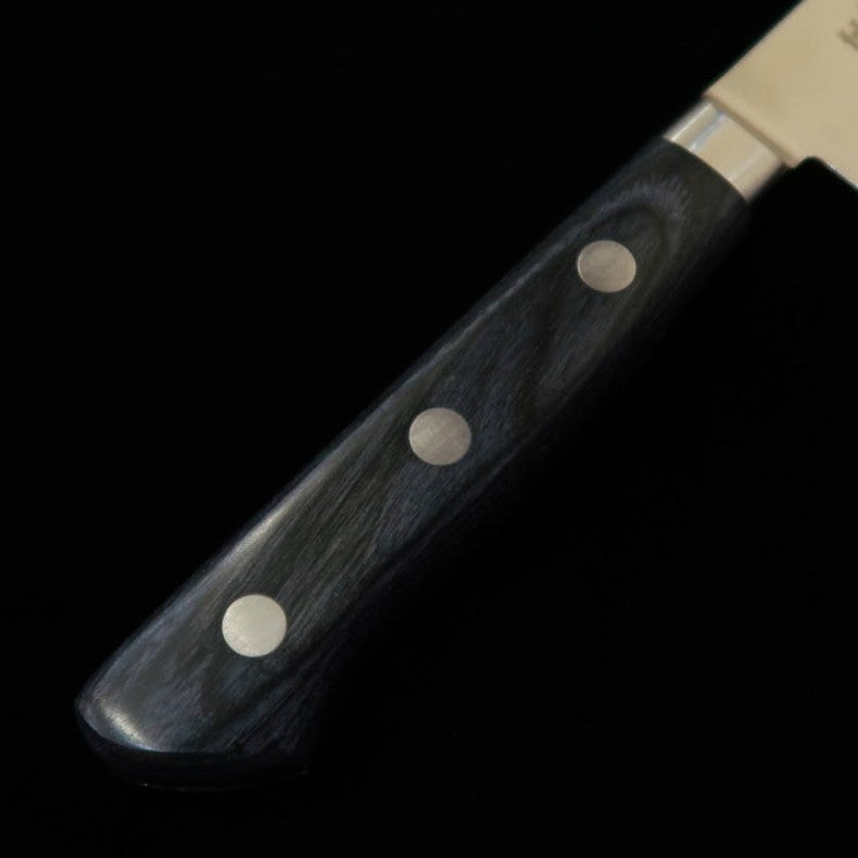 Miura Petty AUS8 manche en bois composite bleu (120/150 mm)