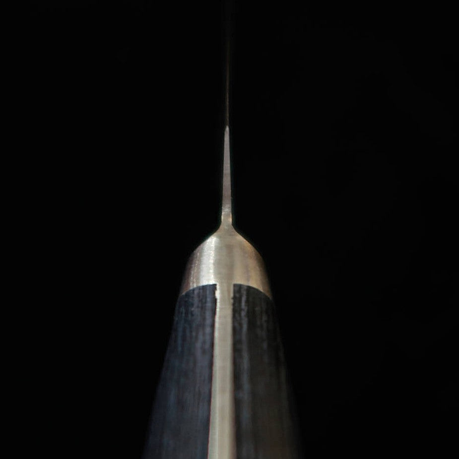 Miura Petty AUS8 manche en bois composite bleu (120/150 mm)