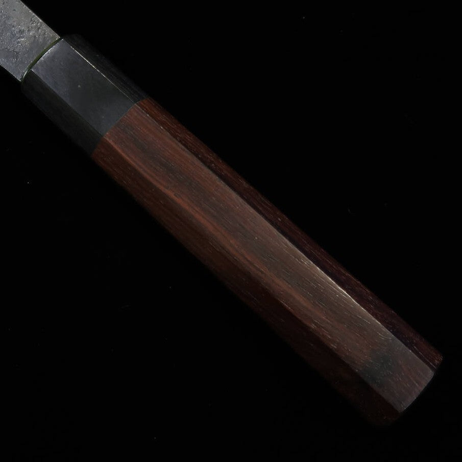 TAKEDA Cutelaria, forja artesanal de Bitchu, lâmina Sasano, aço Hitachi Aogami Super (240mm)