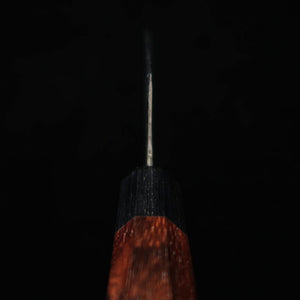 TAKEDA Cutelaria, forja artesanal de Bitchu, lâmina Sasano, aço Hitachi Aogami Super (240mm)