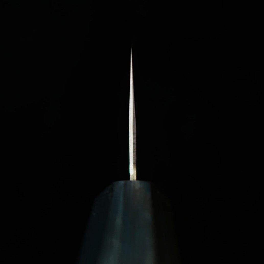 Miura MIURA Santoku VG10 Damas martelé Hanagasumi manche bleu (165 mm)