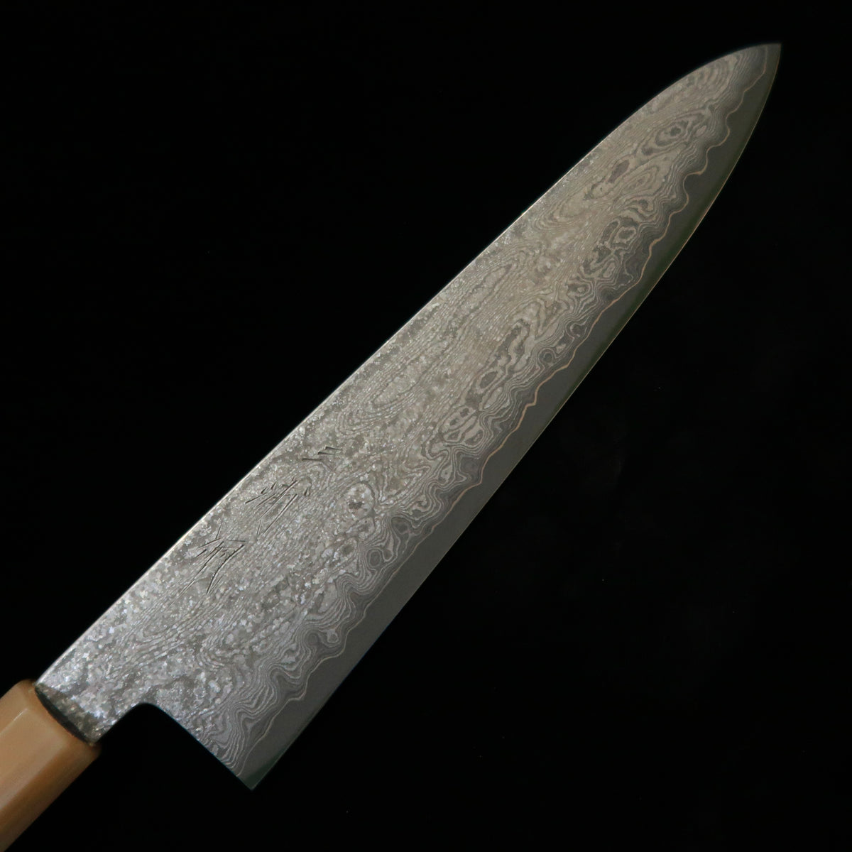 MIURA OBIDAMA Gyuto Silver 3 Damascus Bubinga Wood Handle (240mm)