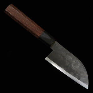 TAKEDA Takeda Herrería forjada a mano de Bitchū Pequeño cuchillo de cocina Acero Hitachi Aogami Super (90–110 mm)
