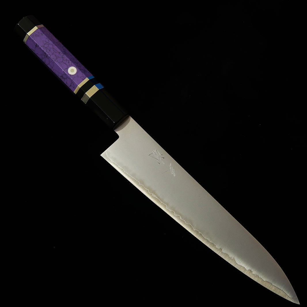 三浦MIURA 牛刀 ZDP189 ショット カスタムハンドル（210mm）