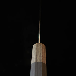 刃道 HADO 潮騒 文化 VG10 鎚目 グレー口輪黒合板柄 (180mm)