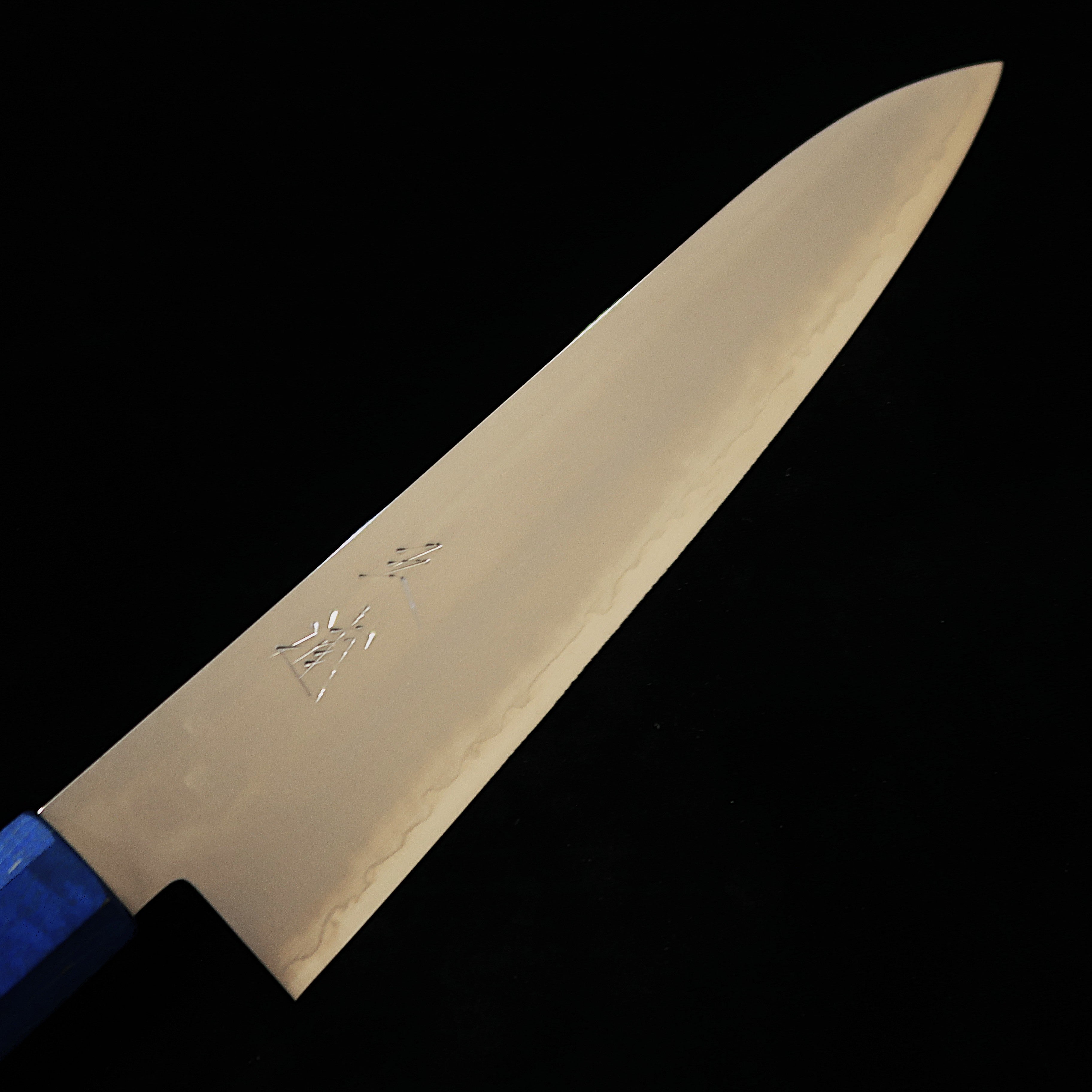 三浦MIURA 牛刀 ZDP189 ショット スタビライズウッドハンドル（210mm
