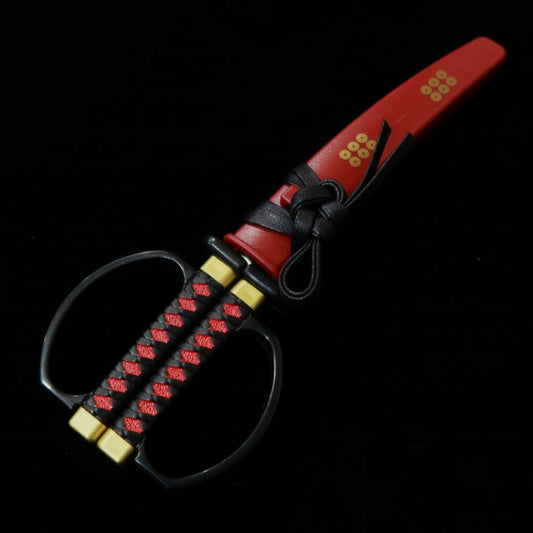 NIKKEN HAMONO Ciseaux katana avec support Sanada Yukimura