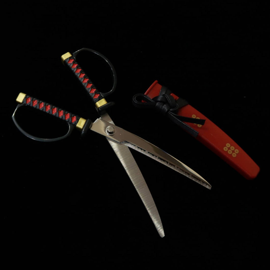 ニッケン刃物 日本刀はさみ 掛け台付 真田幸村