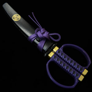 Nikken Cutelaria Tesoura Katana com Suporte Tokugawa Ieyasu