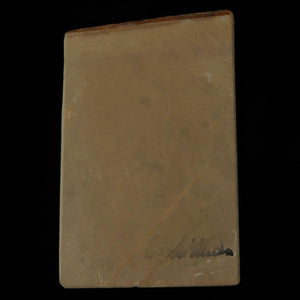 Pierre à aiguiser naturelle – Nakayama, pierre de finition, forme « cuir », 80×120×14 mm