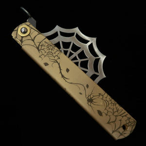 Cuchillo plegable HIGONOKAMI Araña Aogami (120mm)