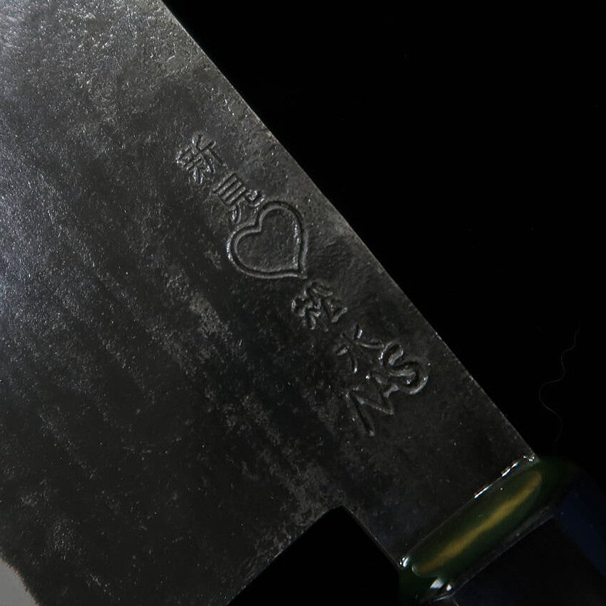 Takeda 武田刃物 forja manual Bitchu, cuchillo bunka multiusos, acero Hitachi Aogami Super (150–180 mm)