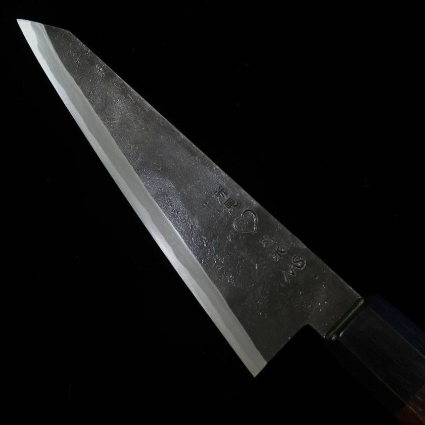 TAKEDA Takeda Hamono forja a mano Bitchū, deshuesador, acero Hitachi Aogami Super (160–170mm)