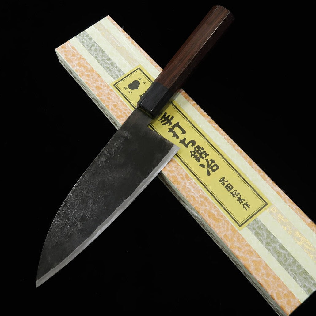 Takeda Hamono TAKEDA Forja manual de Bitchu Funayuki Aço Hitachi Aogami Super (150～180mm)