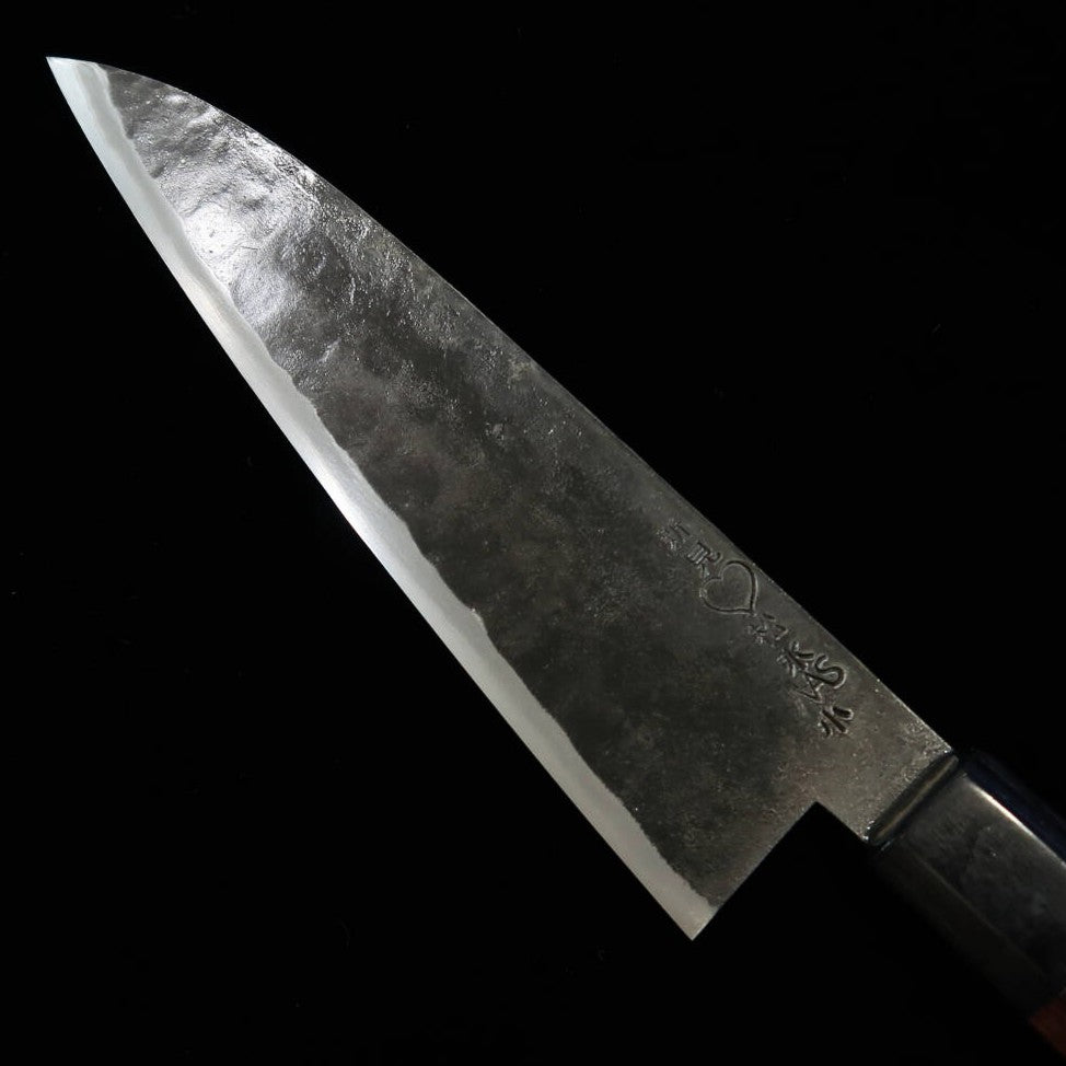 武田刃物TAKEDA 備中手打ち鍛冶  ささの刃（小）  日立青紙スーパー鋼（180mm）