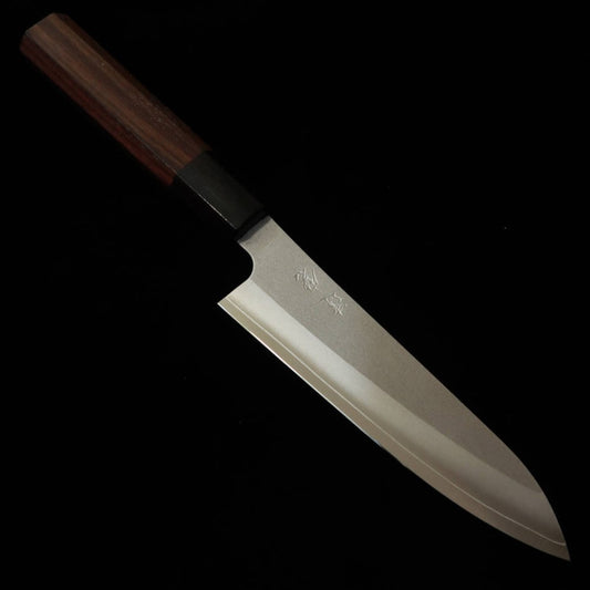 Daruma Hamono Petty Gin-3 manche octogonal en bois de rose (135 mm)