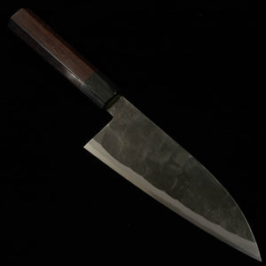 武田刃物TAKEDA　備中手打ち鍛冶　出刃　中　日立青紙スーパー鋼（150mm）