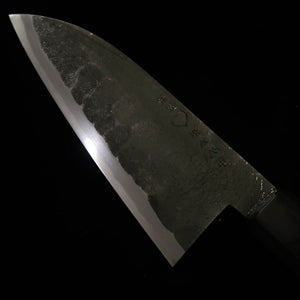 武田刃物TAKEDA　備中手打ち鍛冶　出刃　中　日立青紙スーパー鋼（150mm）