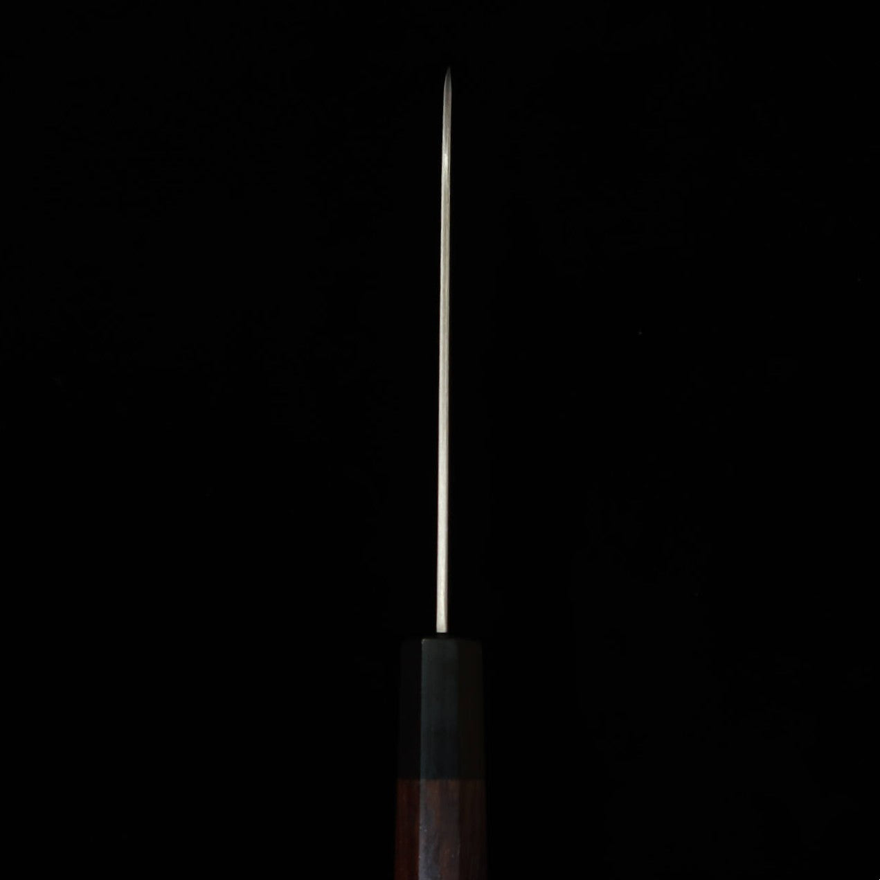 達磨刃物DARUMA HAMONO 三徳 銀紙三号 紫檀八角柄（165mm）