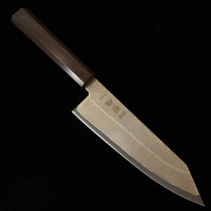 Hatsukokoro HATSUKOKORO Kiritsuke Santoku Gin-3 Damasco Cabo de Ébano Integral (170 mm)