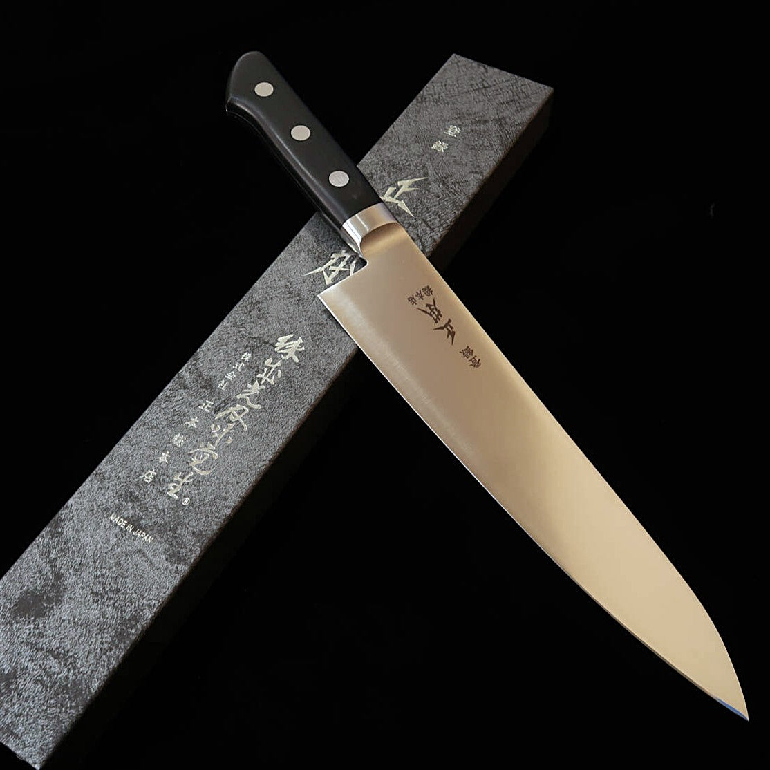 Gyuto Masamoto Sohonten Inox molibdênio (210-270mm)