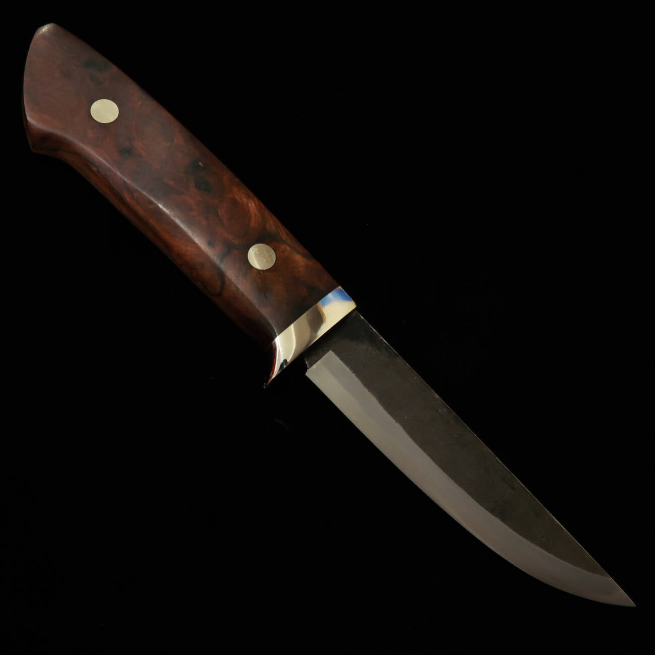 TAKEDA Cutelaria Bitchu Forjado à Mão Moriya Masasaku Faca de Bainha Ironwood A