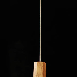 MIURA Nakiri AUS10 Motif torsadé Damas Manche octogonal en chêne (165 mm)