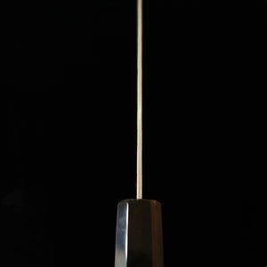 二唐刃物鍛造所 NIGARA VG10 槌目ダマスカス 三徳 チーク柄 (180mm)