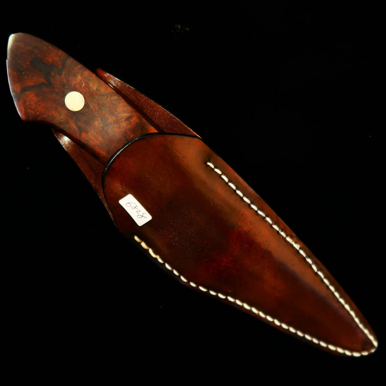 TAKEDA Cutelaria Bitchu Forjado à Mão Moriya Masasaku Faca de Bainha Ironwood B