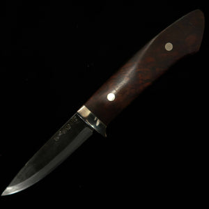 Takeda Cutelaria - Forja artesanal de Bitchu por Masamasa Moriya - Faca de bainha, Ironwood D
