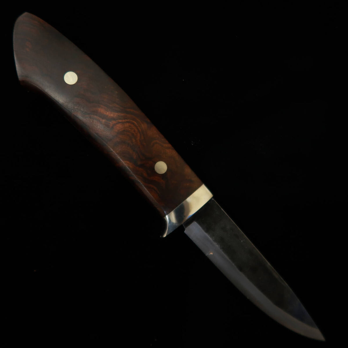 Takeda Cutelaria - Forja artesanal de Bitchu por Masamasa Moriya - Faca de bainha, Ironwood D
