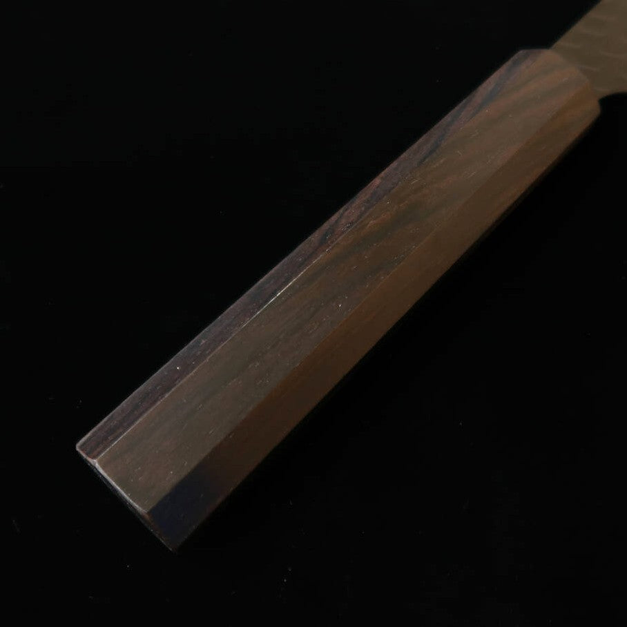 NIGARA SG2 Polished Tsuchime Gyuto with Integrated Ebony Handle (240mm)