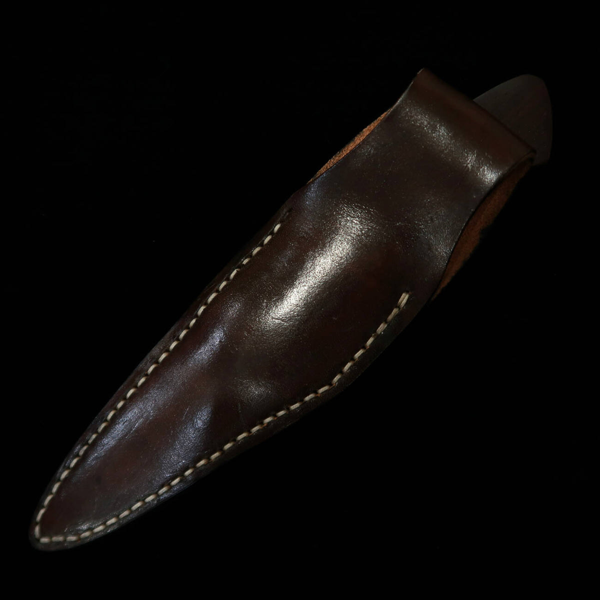 TAKEDA Cutlerie – Forgeron artisanal de Bitchū, œuvre de Masashi Moriya – Couteau fixe, ébène