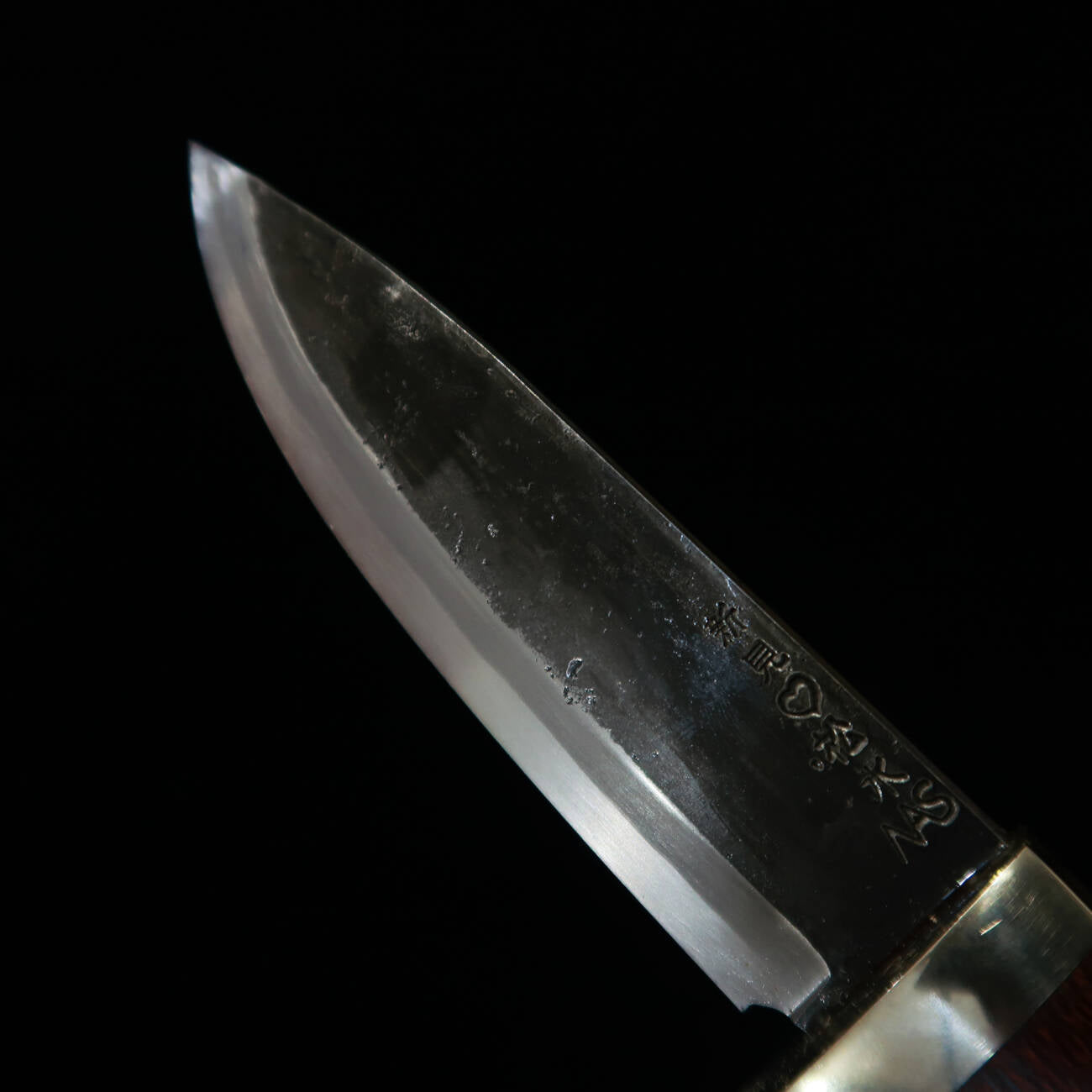 TAKEDA Cutelaria Bitchu Forjado à Mão Moriya Masasaku Faca de Bainha Lacewood A