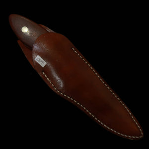 Takeda Hamono forja a mano Bitchū, obra de Moriya Masasaku, cuchillo de funda, Lacewood A