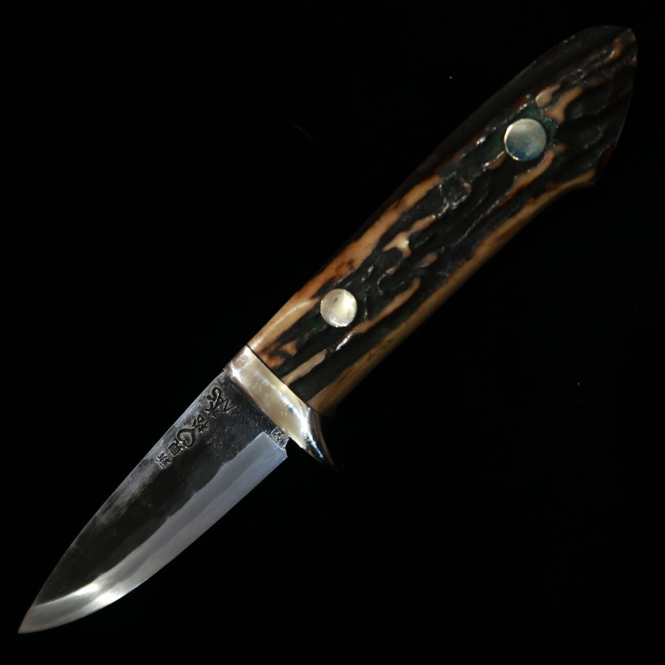 TAKEDA Cutelaria Bitchu Forja Manual por Masashi Moriya Faca de Bainha Stag A