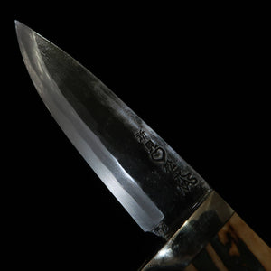 武田刃物TAKEDA　備中手打ち鍛冶 守屋正作 シースナイフ スタッグA