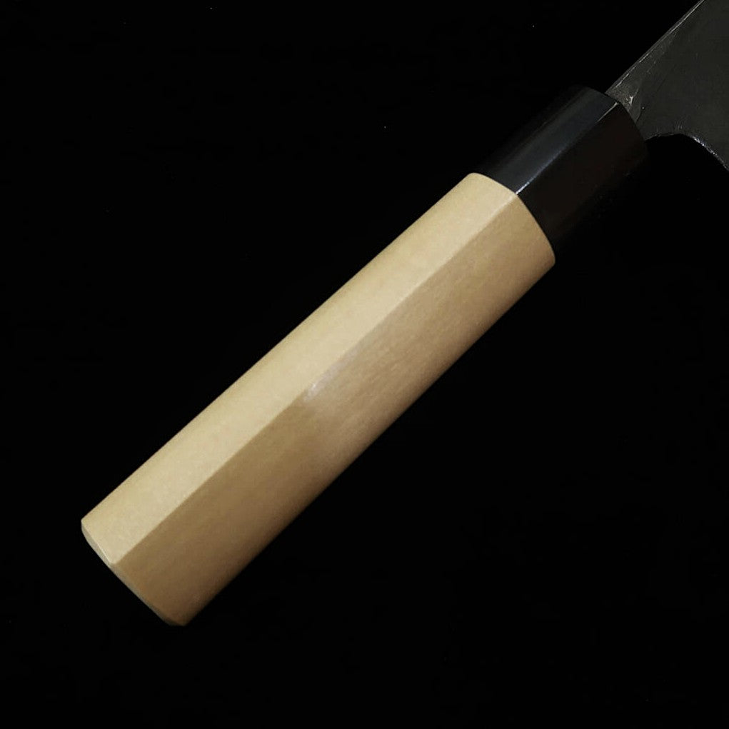 Funayuki MIURA by Shindo Aogami #2 acabado negro, mango de magnolia y cuerno de búfalo (150/165 mm)