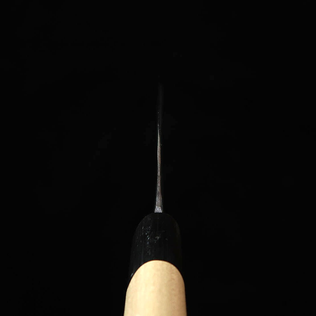 Funayuki MIURA by Shindo Aogami #2 acabado negro, mango de magnolia y cuerno de búfalo (150/165 mm)