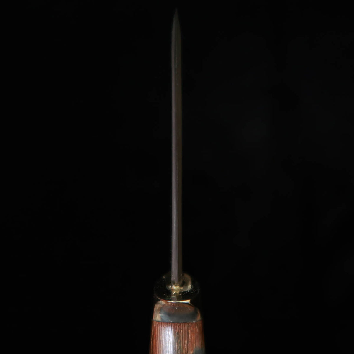TAKEDA Forja a mano Bitchū Moriyama Masasaku Cuchillo de funda (sheath knife) Murasaki Tagayasan